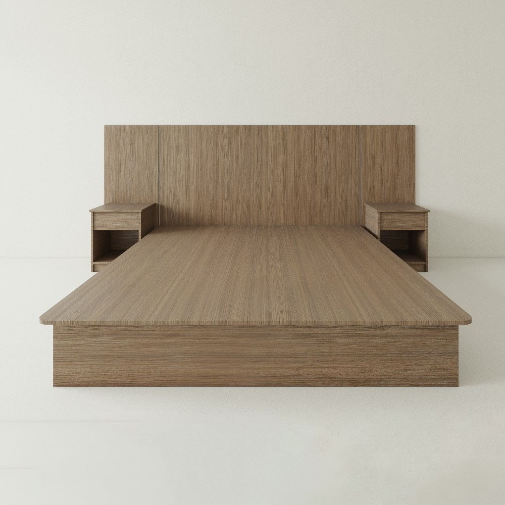 Giường Ngủ Gỗ MDF 1m8x2m GNTD12 1 Giường Ngủ Gỗ MDF 1m8x2m GNTD12