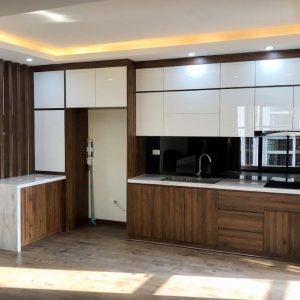Tủ bếp Nhựa Picomat Cánh Acrylic CN15