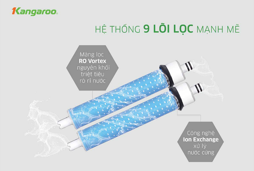 Máy lọc nước Kangaroo 9 cấp infinity KG109I 16 3c0571bc ee3f 4d37 be32 d52739801c1f