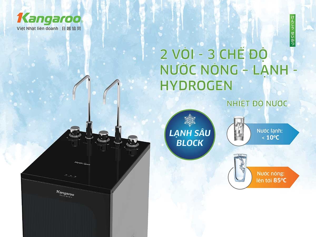 may loc nuoc hydrogen nong lanh kangaroo kg10a16 10 loi model 2025 2