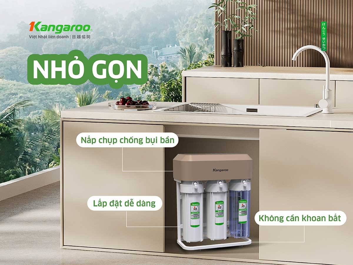 Máy lọc nước Kangaroo Hydrogen KG12K3-H1 3 may loc nuoc kangaroo hydrogen kg12k3 h1 3 1