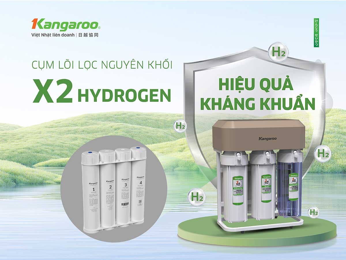 Máy lọc nước Kangaroo Hydrogen KG12K3-H1 4 may loc nuoc kangaroo hydrogen kg12k3 h1 4 1