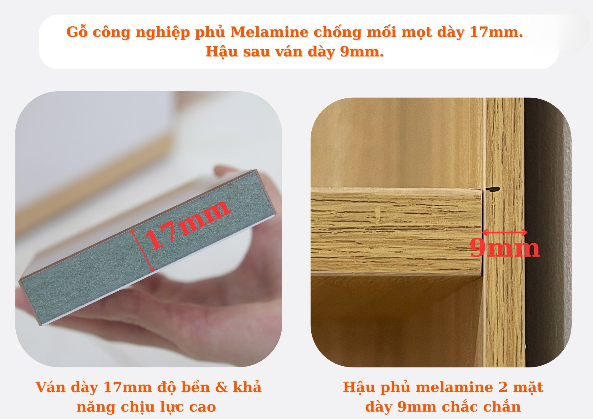 Giường Ngủ Gỗ MDF 1m8x2m GNTD23 4 phong ngu go cong nghiep mdf mau hong hien dai td0106