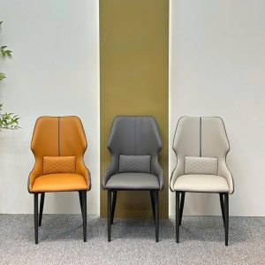 Ghế ăn nhập khẩu chân sắt Veno